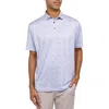 Construct Con.struct Micro Flamingo Print Performance Golf Polo In Pink