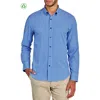 Construct Slim Fit Gingham 4-way Sport Shirt In Blue