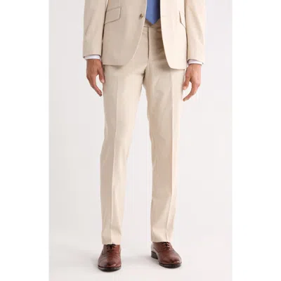 Construct Plaid Suit Pants In Multi