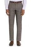 Construct Plaid Suit Separate Pants In Gray