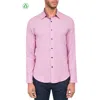 Construct Micro Geo Long Sleeve Shirt In Pink