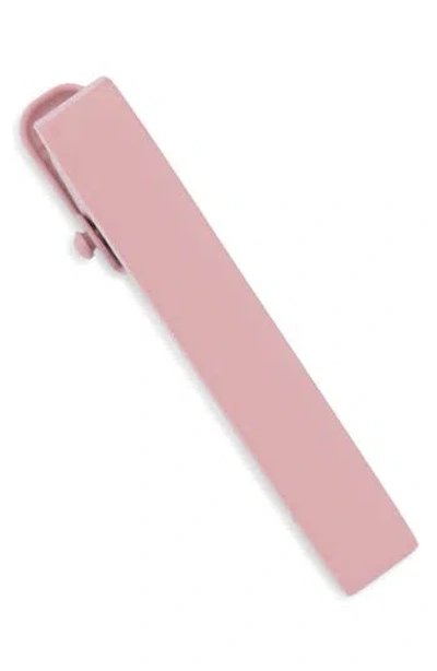 Construct Slim Tie Bar In Pink
