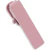Construct Slim Tie Bar In Pink