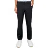 Construct Con.struct Solid Flat Front Performance Pants In Black