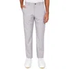 Construct Con.struct Solid Flat Front Performance Pants In Stone