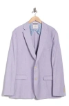 Construct Solid Lino Sport Coat In Purple