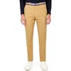 Construct Solid Pants In Tan