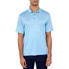 Construct Con.struct Solid Performance Golf Polo In Lt Blue