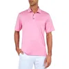 Construct Con.struct Solid Performance Golf Polo In Pink