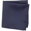 Construct Solid Satin Pocket Square In Blue