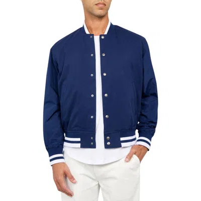 CONSTRUCT CONSTRUCT SOLID VARSITY JACKET