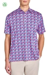 Construct Stars & Stripes Polo In Blue/red