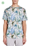 Construct Tropical Chambray T-shirt In Cream