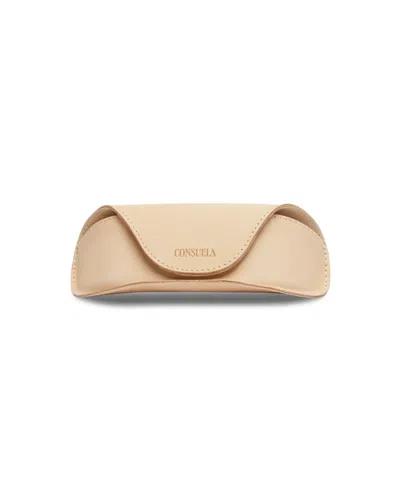 Consuela Diego Sunglass Case In Natural In Neutral
