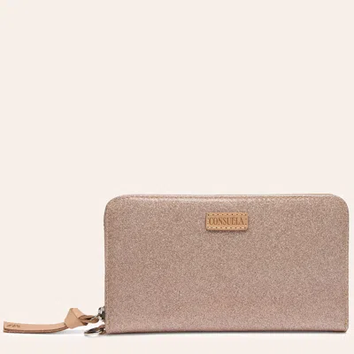 Consuela Essential Emery Pink Wristlet Wallet