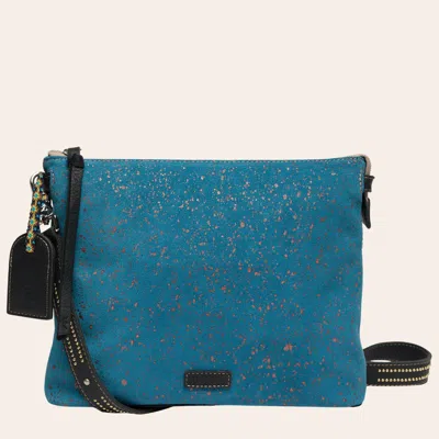 Consuela Nilo Downtown Turquoise Crossbody Bag In Blue