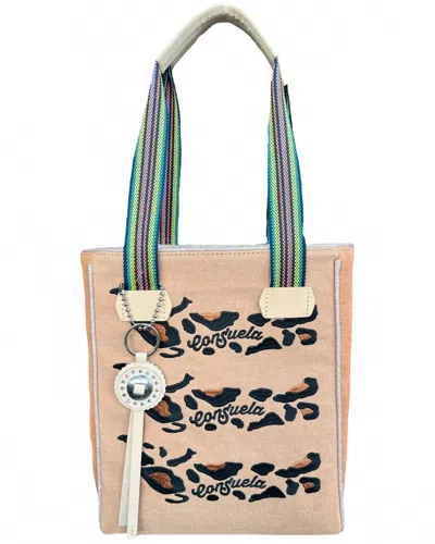 Consuela Women's Aline Chica Tote Bag In Brown In Beige