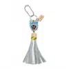 Consuela Women's Charm With Tassel Kat In Multi In Metallic