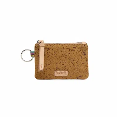 Consuela Women's Cider Pouch Bag In Golden-toned Suede In Multi