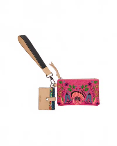 Consuela Women's Ivy Combi Wristlet Wallet In Pink