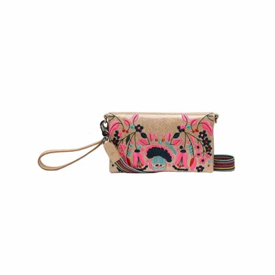 Consuela Women's Lyla Uptown Crossbody Bag In Golden Glitter In Multi