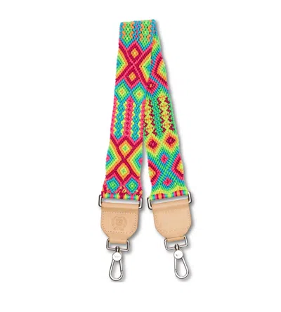 Consuela Women's Mai Tai Wide Woven Shoulder Strap In Multi