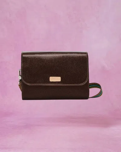 Consuela Women's On The Town Mini Messenger Bag In Ember In Grey