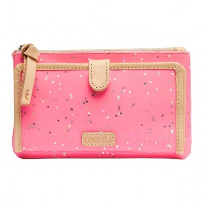 Consuela Women's Slim Wallet In Pink