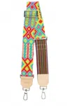 Consuela Women's Woven Crossbody Strap In Mai Tai In Multi