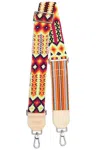 Consuela Women's Woven Crossbody Strap In Sunrise In Multi