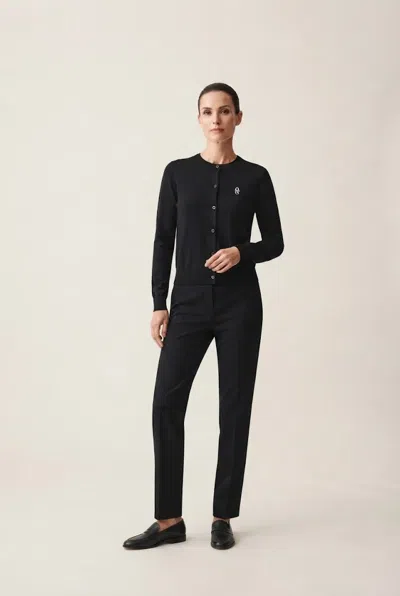 Conte Of Florence Cardigan Sweater 6550d006b040 In Black