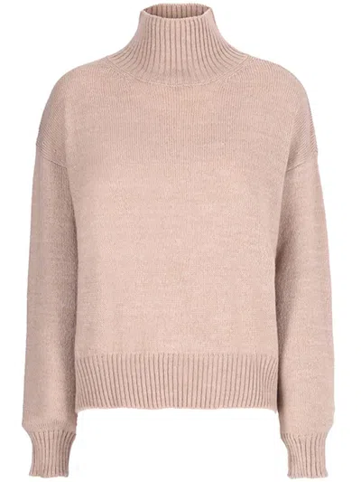Conte Of Florence Grandvalira High Neck Clothing In Pink