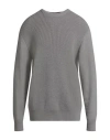 Conte Of Florence Man Sweater Grey Size 3xl Wool, Acrylic In Gray