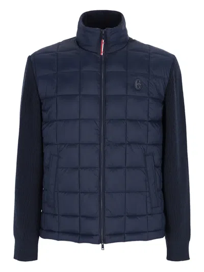 CONTE OF FLORENCE QUILTED KNITTED JACKET