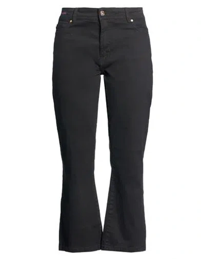 Conte Of Florence Woman Pants Black Size 2 Paper, Elastane