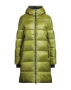 Conte Of Florence Woman Puffer Lime Green Size Xl Polyamide