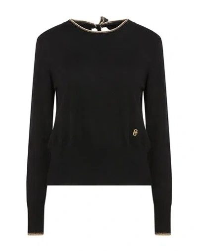 Conte Of Florence Woman Sweater Black Size M Polyamide, Viscose, Wool, Cashmere