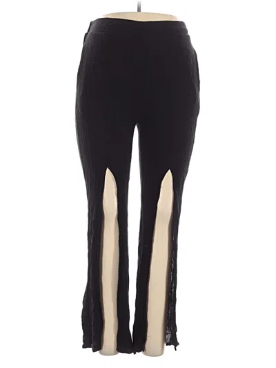 Pre-owned Contempo Active Pants In Black