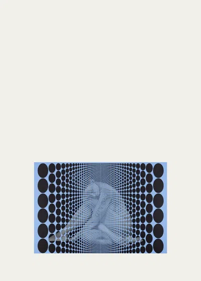 Contemporary Art Projects Usa Pride Original Painting In Blue
