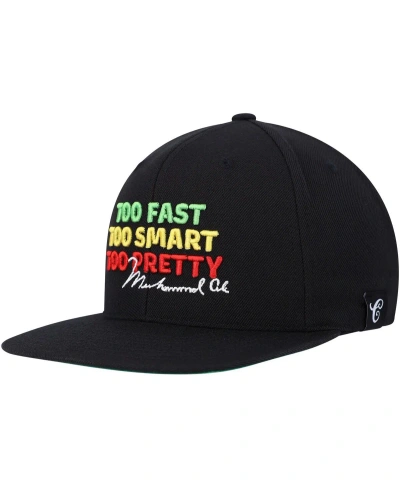 Contenders Clothing Men's And Women's  Black Muhammad Ali Too Pretty Snapback Hat