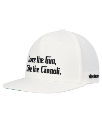 Contenders Clothing Men's And Women's  White The Godfather Leave The Gun, Take The Cannoli Snapback H