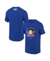 Contenders Clothing Men's And Women's Royal Rocky Worlds Will Collide T-shirt In Royal