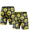 Contenders Clothing Men's Black Cobra Kai No Mercy Boxer Briefs In Black