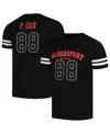 CONTENDERS CLOTHING MEN'S CONTENDERS CLOTHING BLACK BLOODSPORT 88 JERSEY T-SHIRT