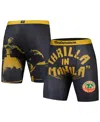 Contenders Clothing Men's  Black Muhammad Ali "thrilla In Manilla" Boxer Briefs In Black