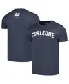 Contenders Clothing Men's  Heather Navy The Godfather Corleone T-shirt In Heather Navy