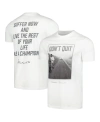 Contenders Clothing Men's  White Muhammad Ali Don't Quit T-shirt In White
