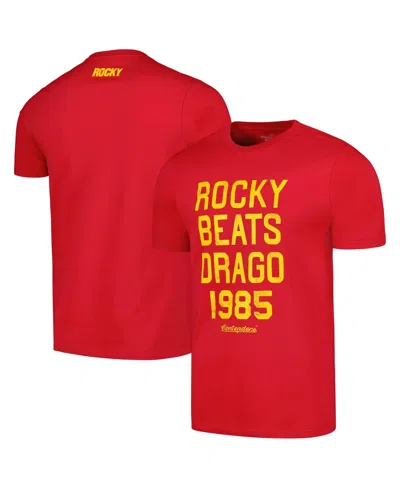 Contenders Clothing Men's Red Rocky Rocky Beats Drago T-shirt