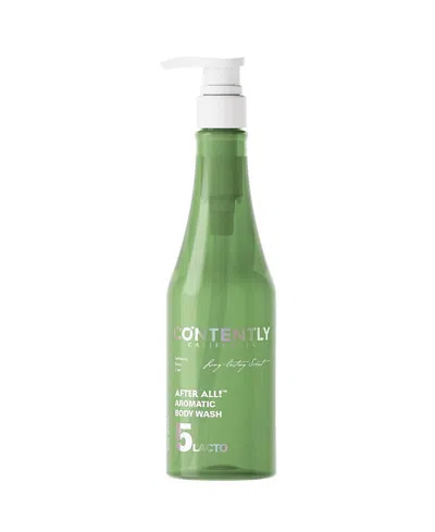 Contently After All Aromatic Body Wash In Green