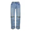 Contessa Mills Blue Arcana Jean In Indigo In Blue